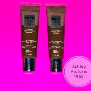 Set of 2 Maybelline Dream Urban Cover foundation
